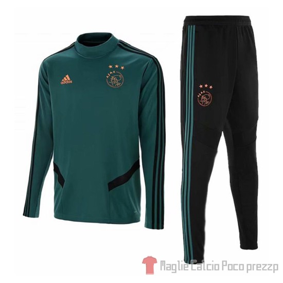 Tuta da Track Ajax Bambino 2019/2020 Verde - Clicca l'immagine per chiudere